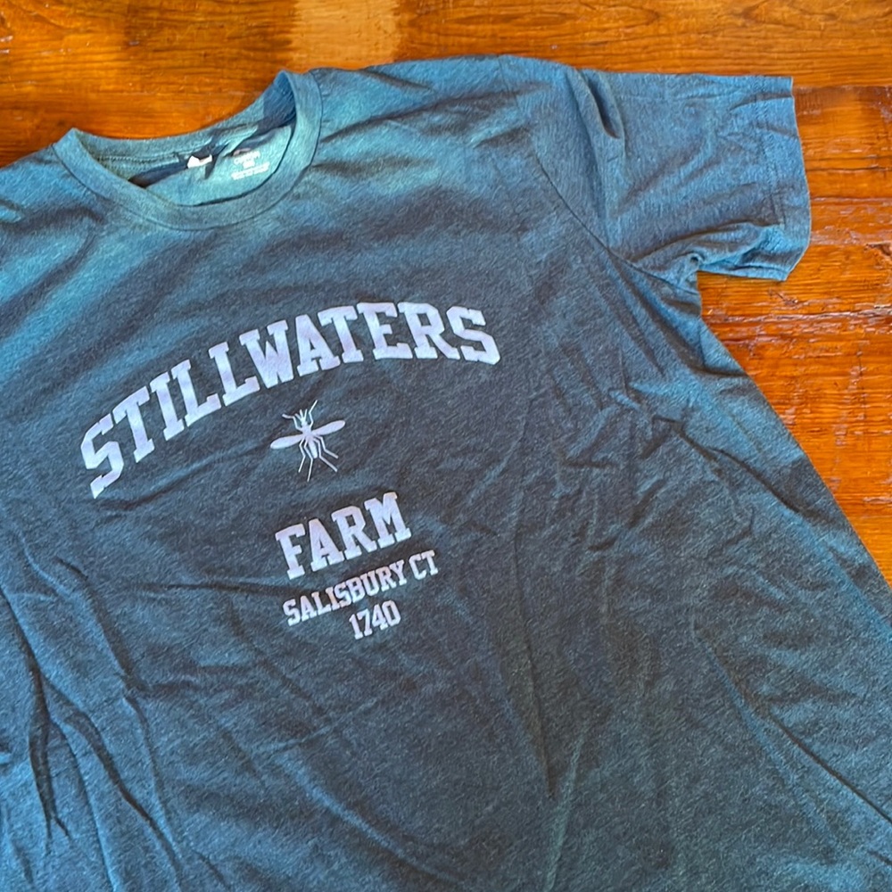 🌾 NWOT STILLWATERS FARM Salisbury CT 1740 Tee Green